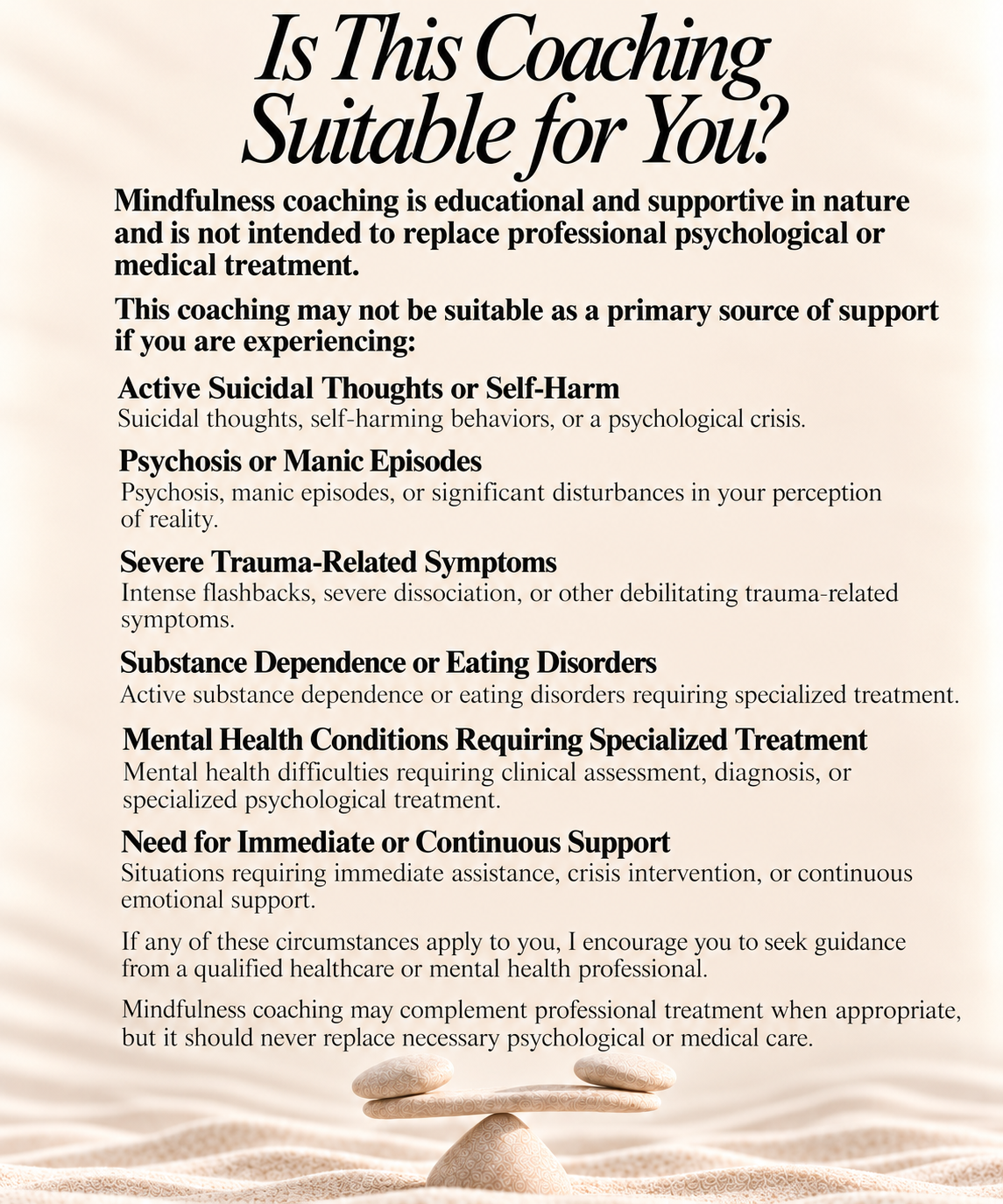 Essential Mindfulness Email Coaching — Personalized Guidance & Tailored Action Plan